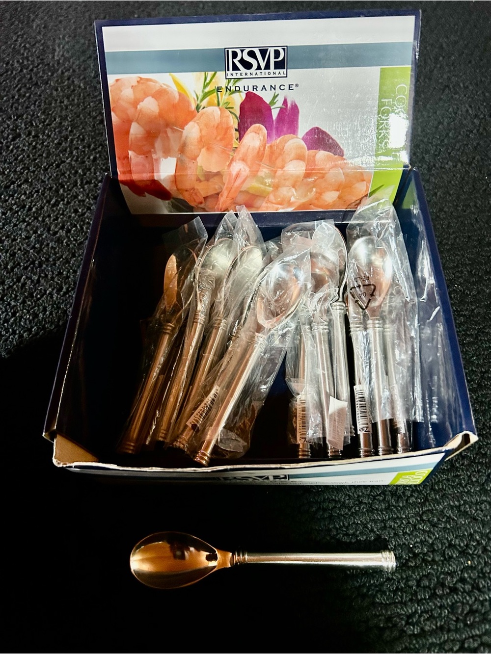 RSVP Endurance Stainless Steel Silver Spoons -